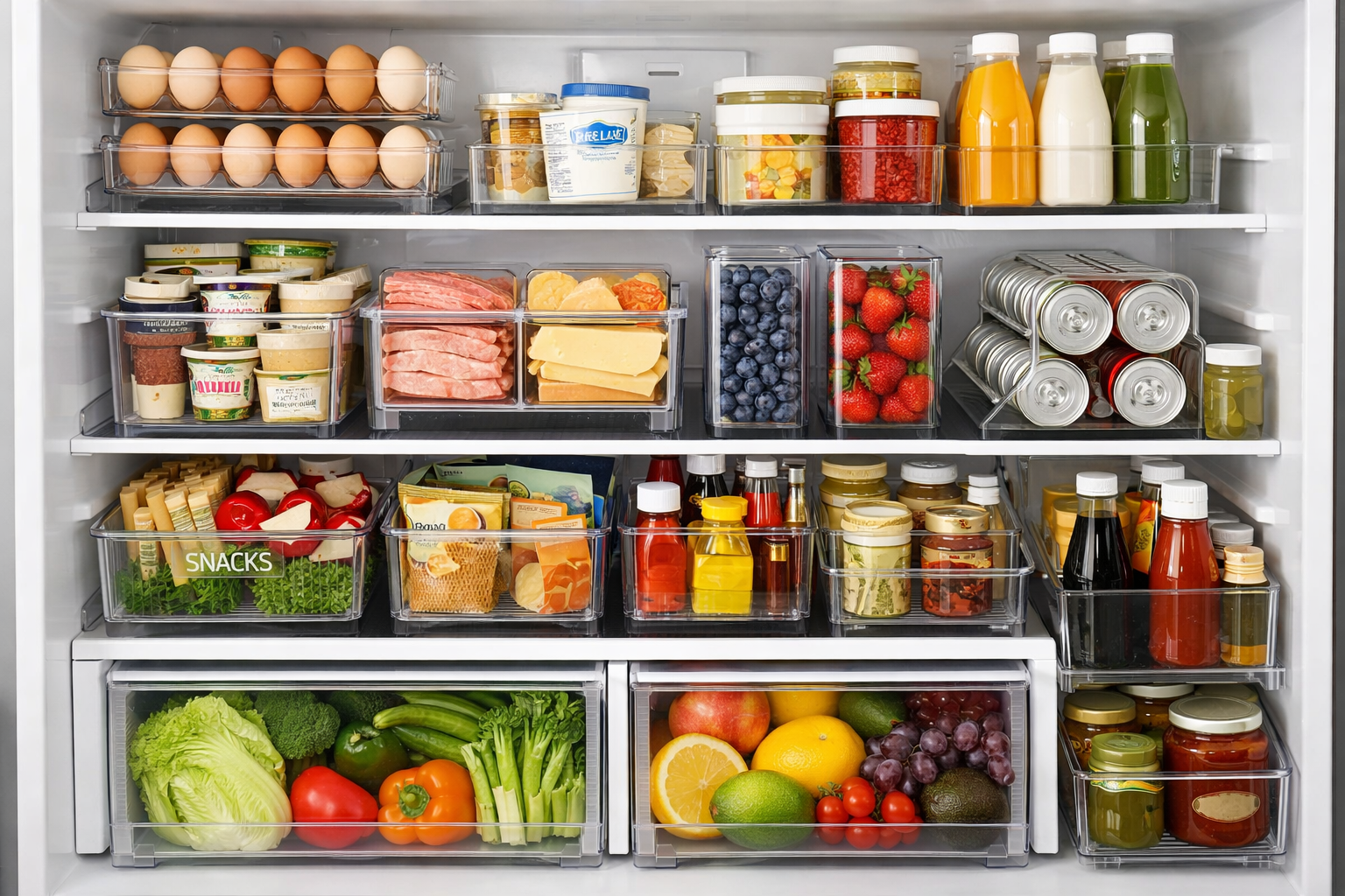 Fridge Storage Organisers
