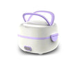 Electric Lunch Box for Office Use | 220V 200W Portable Food Warmer with Removable Stainless Steel Compartments | Compact & Easy to Carry (Pack of 1)