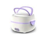 Electric Lunch Box for Office Use | 220V 200W Portable Food Warmer with Removable Stainless Steel Compartments | Compact & Easy to Carry (Pack of 1)