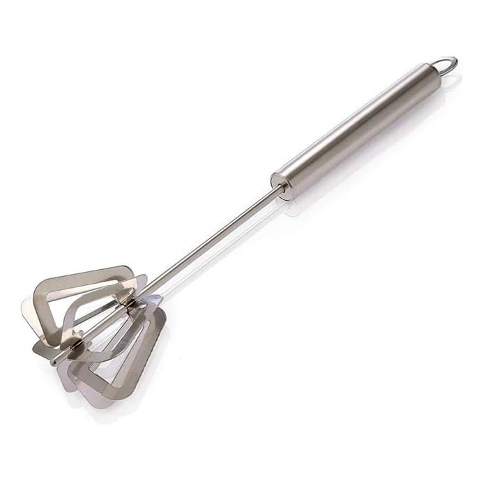 Silver Stainless Steel Hand Blender – Powerful & Multi-Purpose Kitchen Mixer
