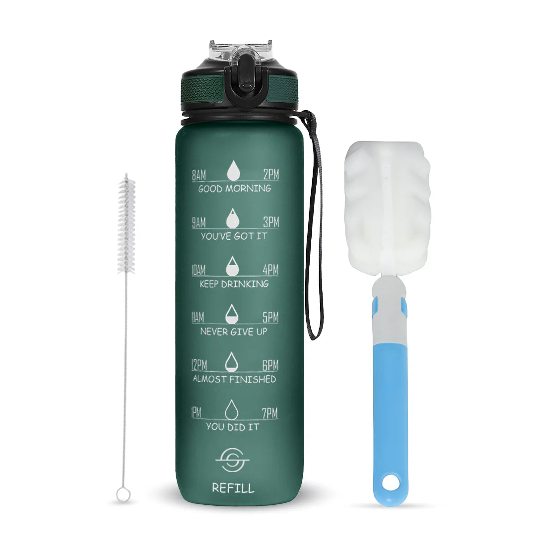 Motivational Water Bottle (100%BPA Free Tritan)
