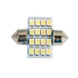 Generic 31mm 3528 16-LED Car Dome Light | Interior Map Lamp 12V White (Pack of 1)